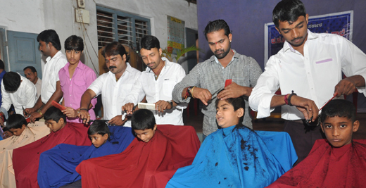 hair cut school13aug14 1